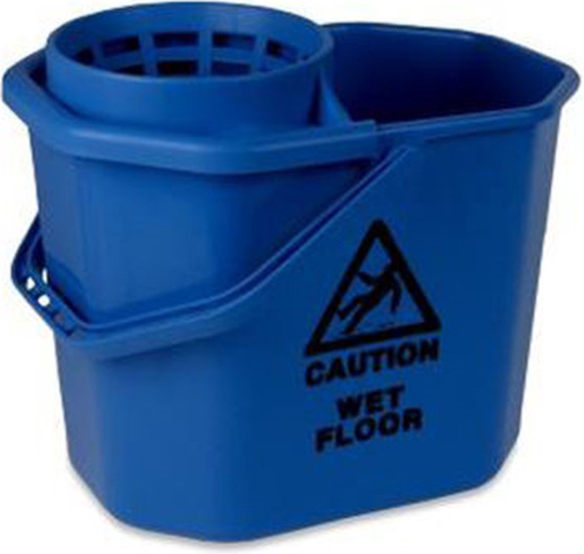 Goedkoopste VDM Mopemmer met korf Blauw 12 liter