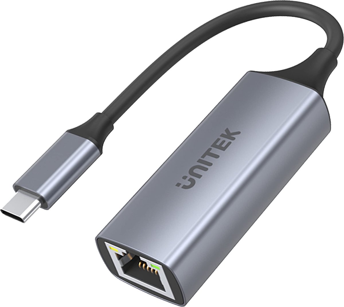 Unitek Usb-C Adapter Usb 3.1 Voor Computer/Laptop Snelle Rj45-Verbinding
