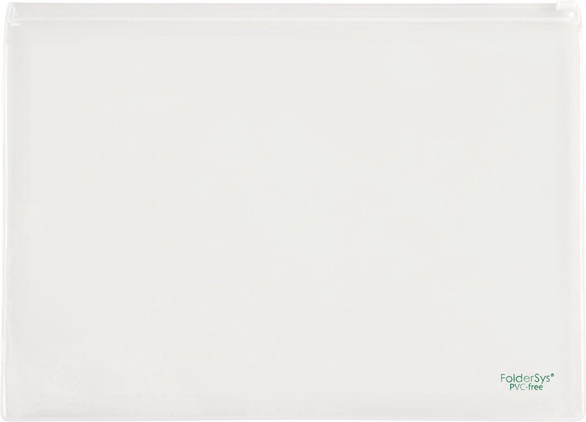Goedkoopste Platte zak FolderSys, schuifsluiting, PVC-vrij, voedselveilig, folie transparant, diverse formaten, 10 stuks