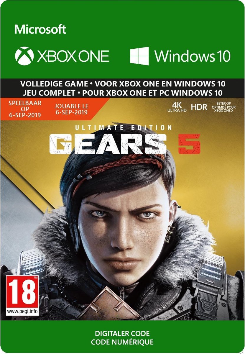 Gears 5 Ultimate Edition Xbox One / Windows 10 Download Games bol