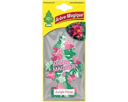 Tropische Wouden Arbre Magique Geurboom luchtverfrisser voor in de auto Jungle Fever – Car Parfum – Geurboompje – Geurbooster – Wonderboom – Geurverfrisser – Nieuwe Auto – Autogeur – Autoparfum – Geurblad