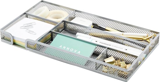 Relaxdays kitchen organiser, with 2 baskets, countertop