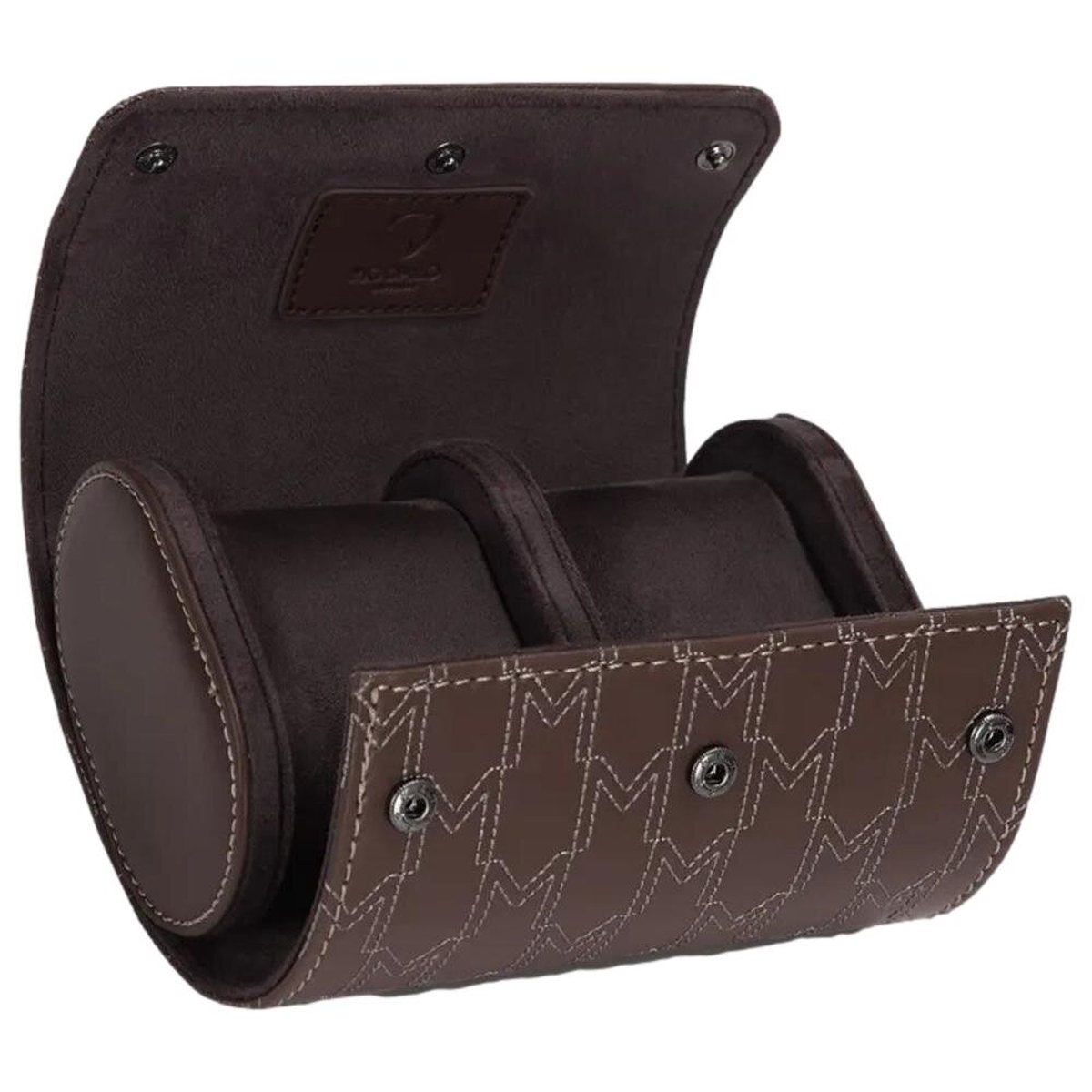 Modalo - 310291 - Uhrenrolle voor 2 Horloges - mahonie-bruin - Optimus