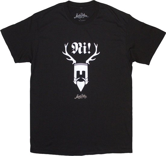 Monty Python - T-shirt Ni pour Homme - XL - Zwart
