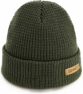 Sinner beanie Gale muts beanie moss groen gebreid one size