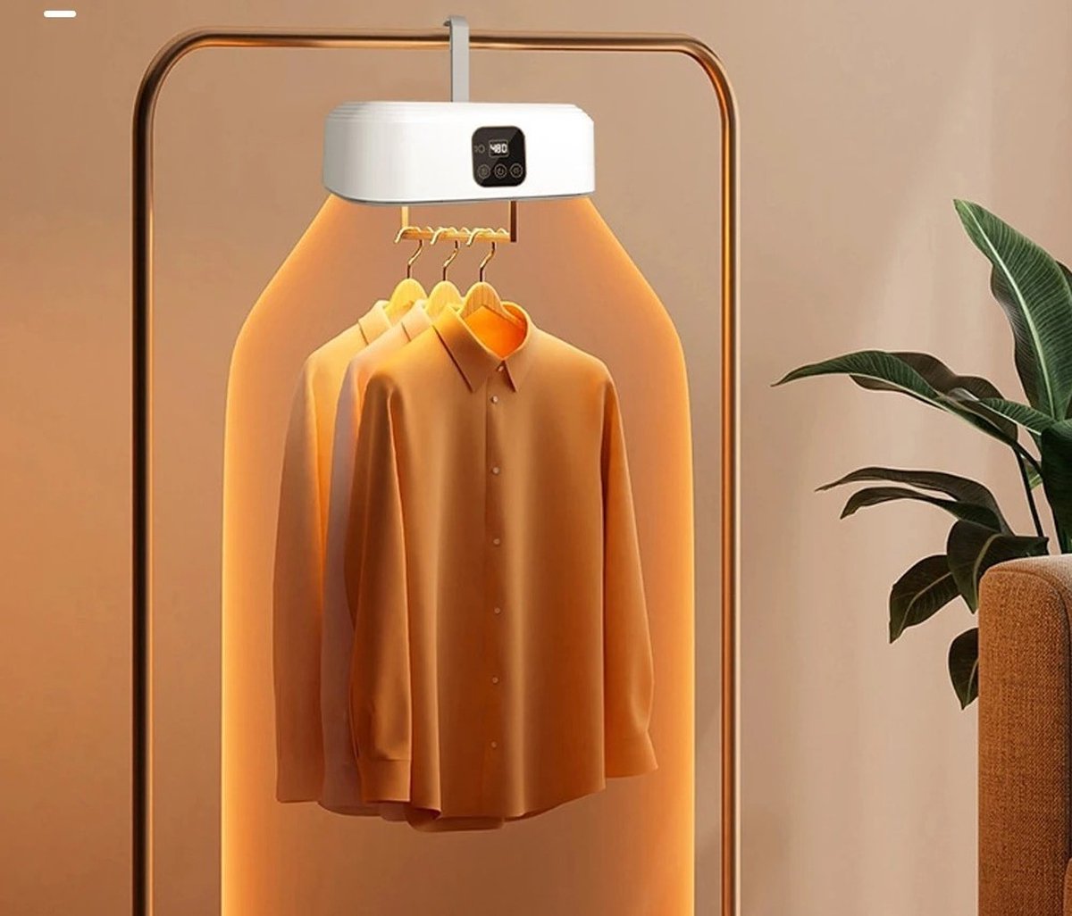 Goedkoopste Draagbare Elektrische Wasdroger - Mini Wasdroger - Droogrek Elektrisch - Opvouwbare Wasdroger - Afstandsbediening