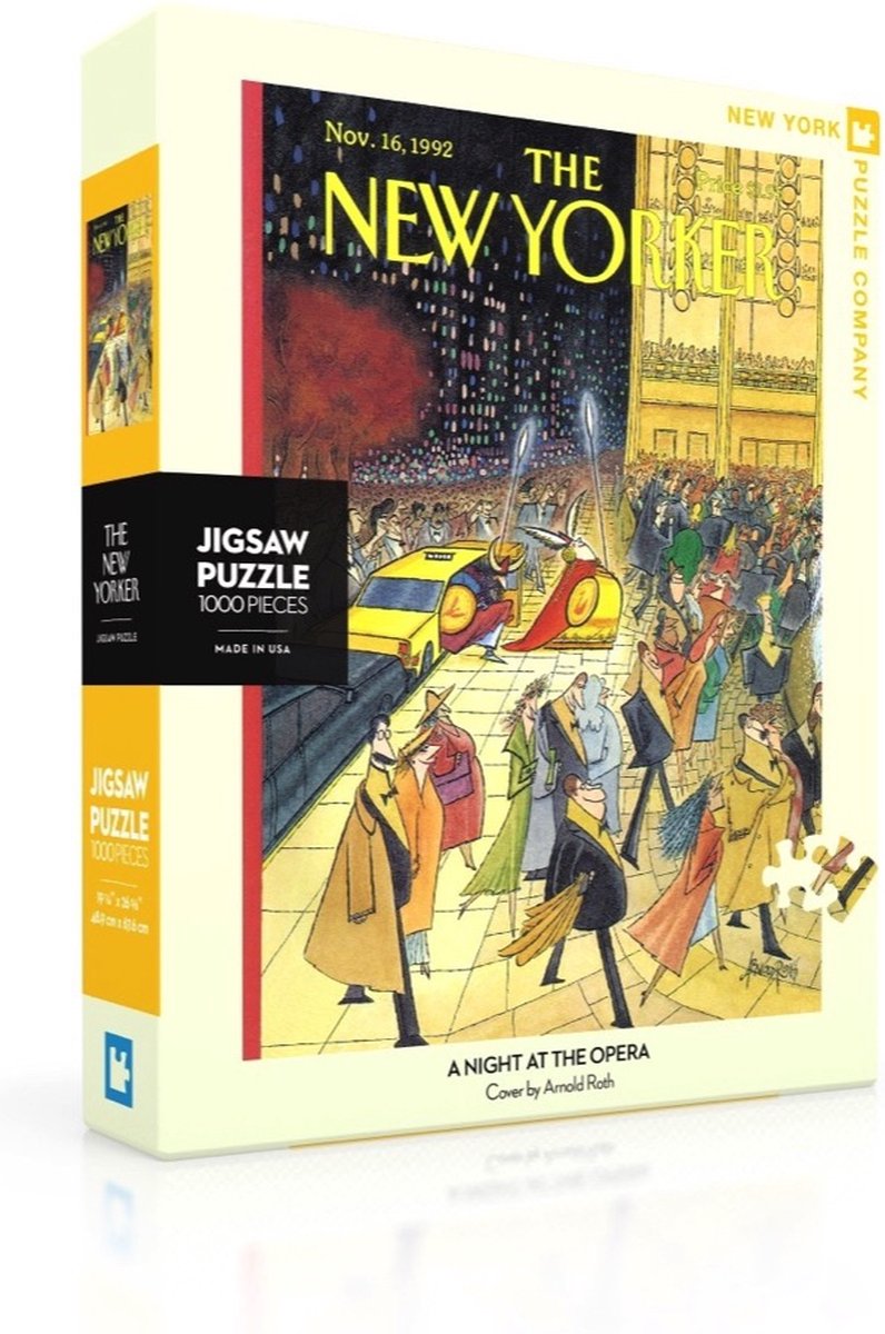 New York Puzzle Company - New Yorker A Night at the Opera - 1000 stukjes puzzel
