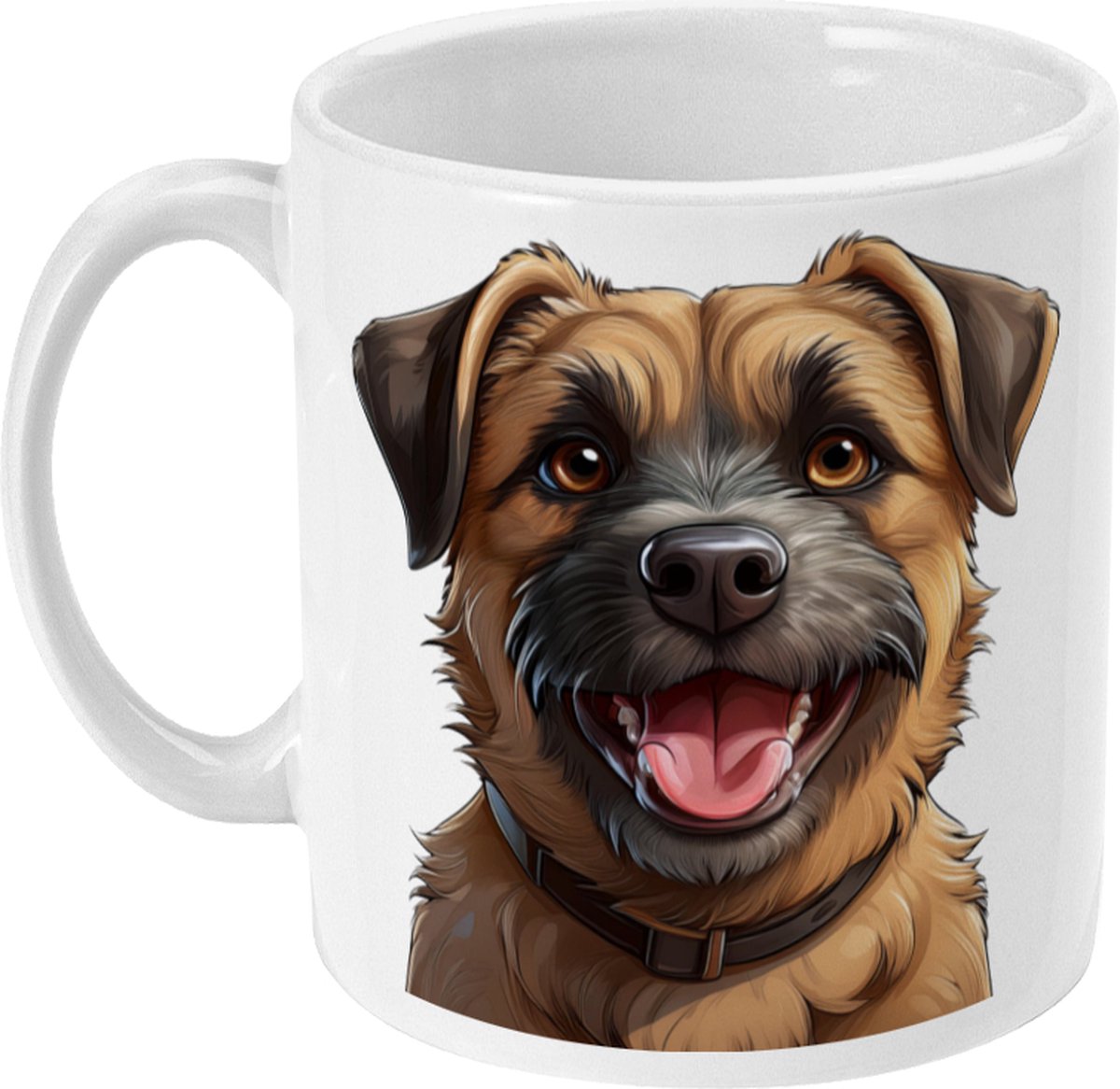 Mok Border terriër - Theemok - Koffiemok - Hond