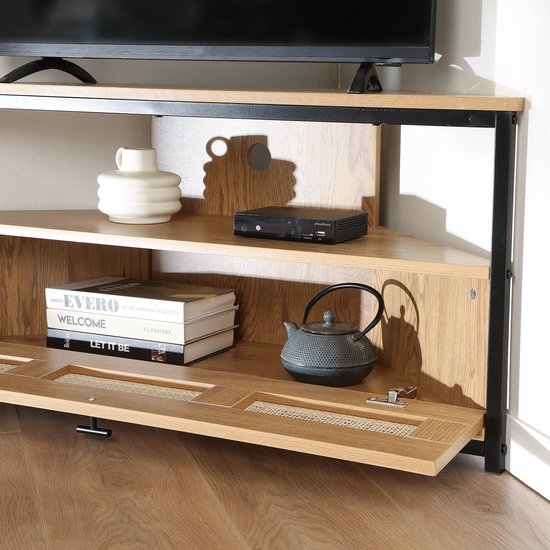 DECOROTIKA Sares Corner TV Unit Modern met open