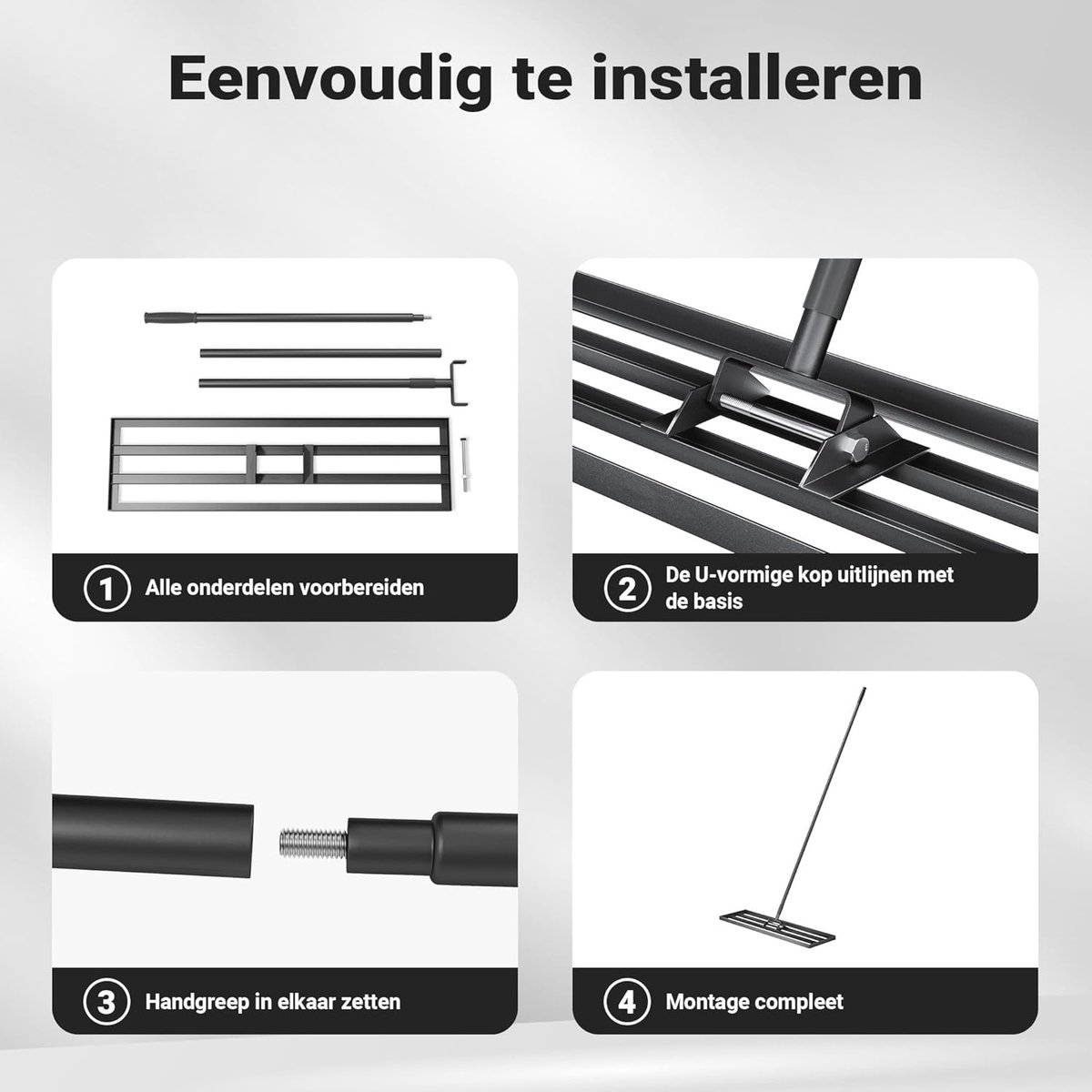Bladhark / Gazonhark Fiskars met houten steel - Ritsema Dier&Tuin
