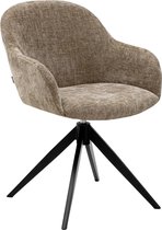 Kick draaistoel Matt - taupe