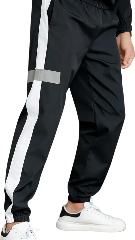 Survêtement Nivard - Survêtement d'intérieur - Adultes - Survêtement - Confortable - Pantalon de jogging - Survêtement - Homme - 2 pièces - Zwart - XL