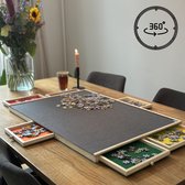 Bol.com AYOO Puzzelbord - Puzzelbord 1000 stukjes - Portapuzzle - Puzzelplaat - Puzzelbord met opbergsysteem - Puzzelplank - Puz... aanbieding
