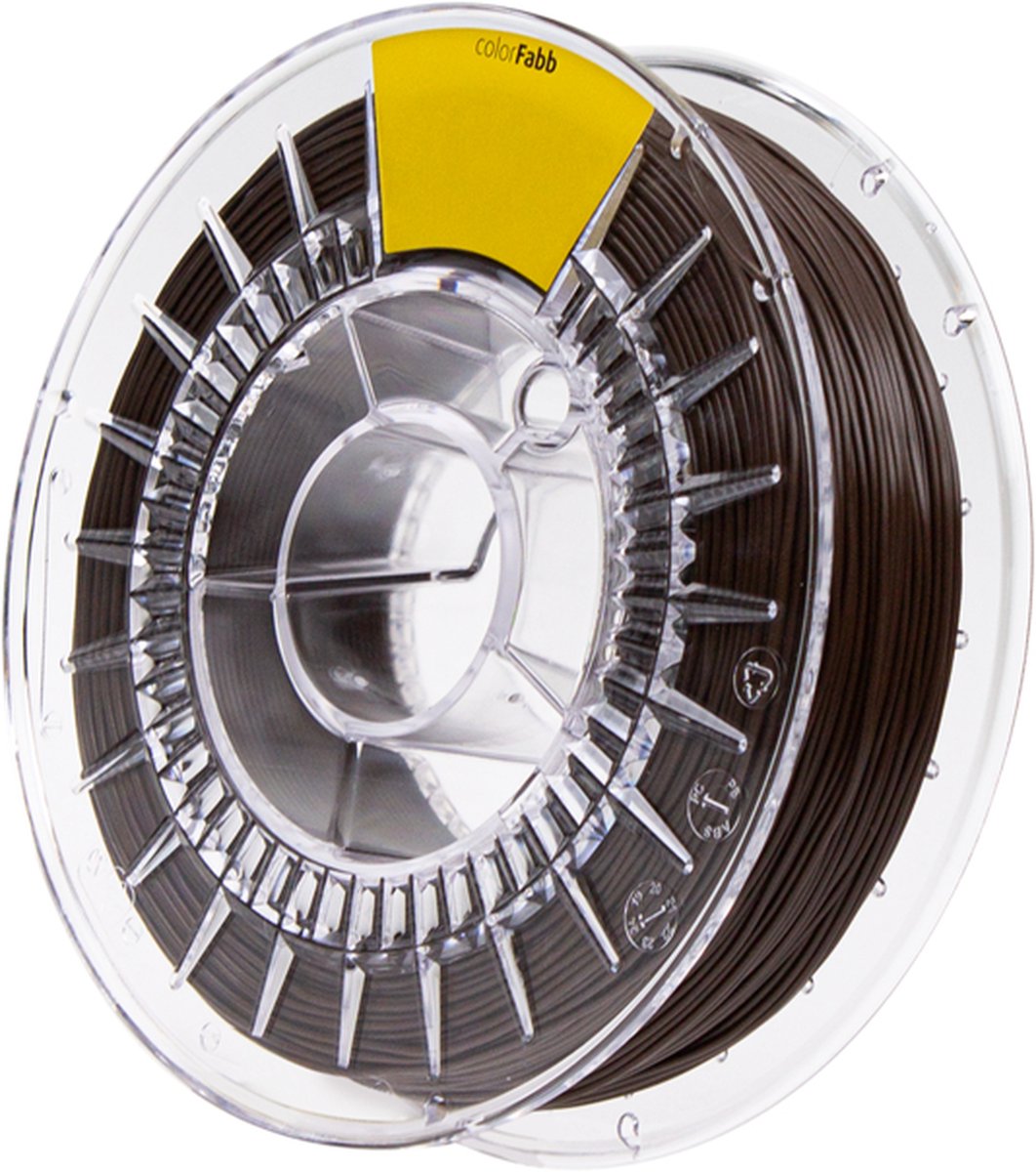 colorFabb Varioshore Prothetisch Donkerbruin 3D-printerfilament - 1,75 mm - 2000 g - Lichtgewicht materiaal - Zachte aanraking - Ideaal voor protheses