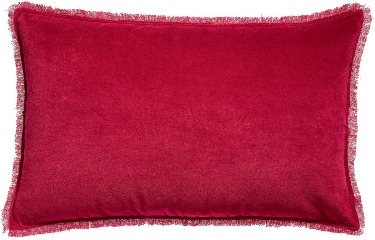 Vivaraise Fara Ruby effen kussen 40 x 65 Bruin