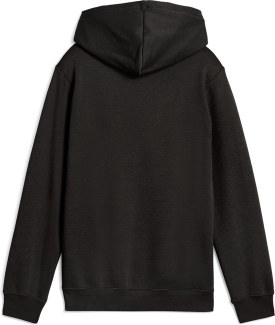 Zwarte hoodie, achterkant.