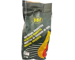 Houtskoolbriketten - 3 kg - PEFC