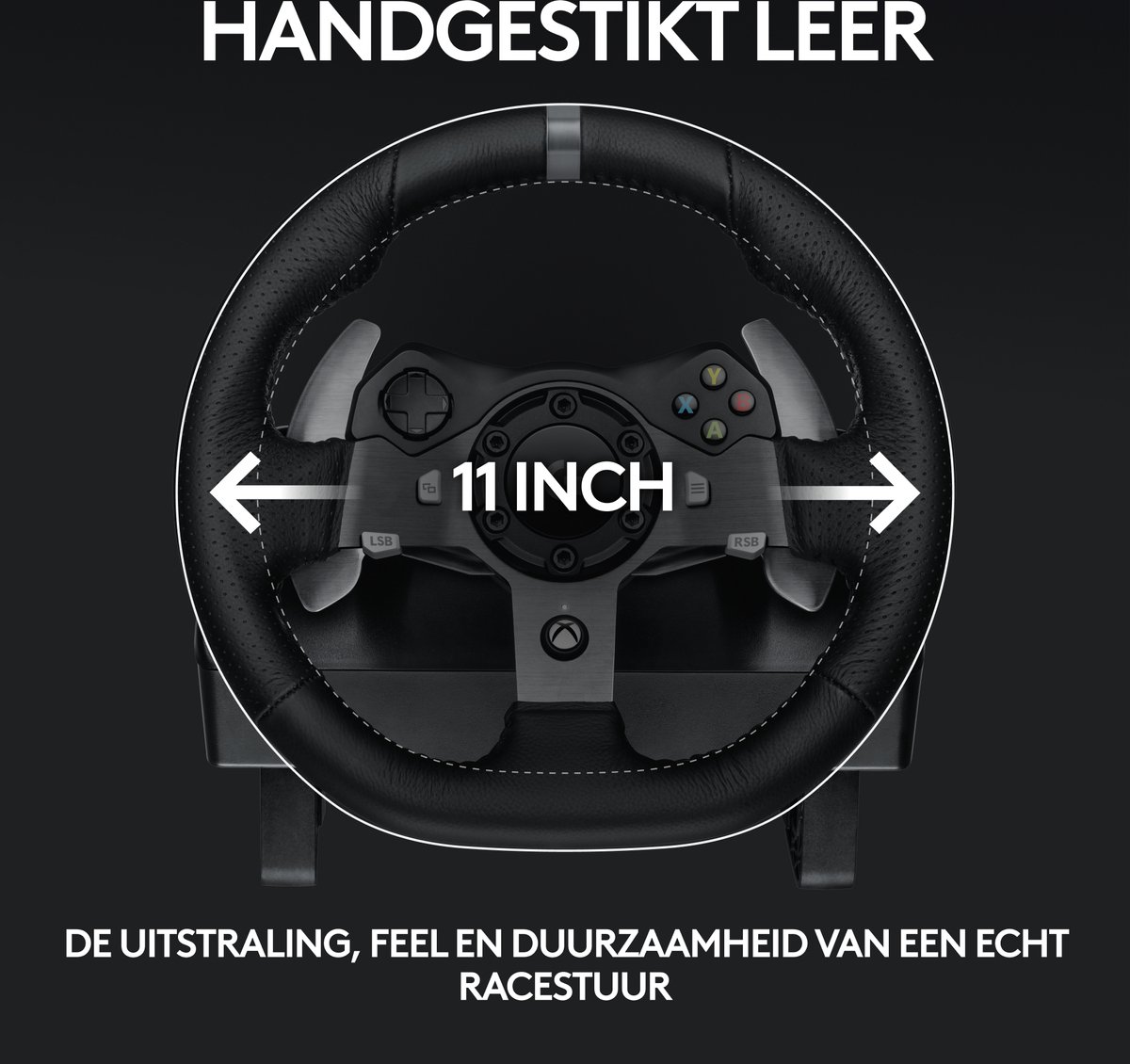 Logitech G920 - Driving Force Racing Wheel - Geschikt voor Xbox Series, Xbox One en PC – foto 7