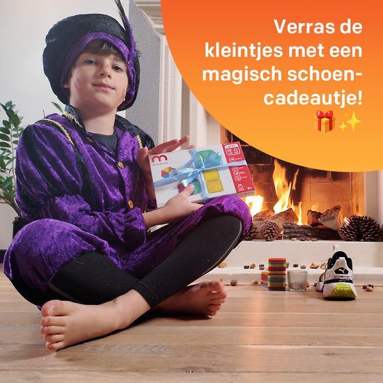 Magnetische Blokken 30x - Bouwstenen - Magnetische Bouwblokken - Schoencadeau - Magnetische Tegels - Kado - Kinderspeelgoed Jongens - 6 Jaar - 7 Jaar - Magneet Speelgoed - Meisjes - Educatief Speelgoed - Magnetisch Speelgoed - Sinterklaas Cadeautjes van Merkloos — afbeelding 3