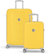 SUITSUIT Kofferset 2 delig - Reiskoffer groot - Handbagage koffer - Koffer set - Veilig Cijferslot - Reiskoffer set - Reiskoffer met wielen - Caretta kofferset Daffodil