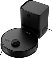 Liectroux M70 Pro Robotstofzuiger - Met LiDAR Navigatie en Zelfledigende Stofbak - 6500Pa Zuigkracht - 3-in-1 Stofzuigen, Vegen en Dweilen - Geschikt voor Harde Vloeren & Tapijt - App- en Spraakbesturing - Zwart