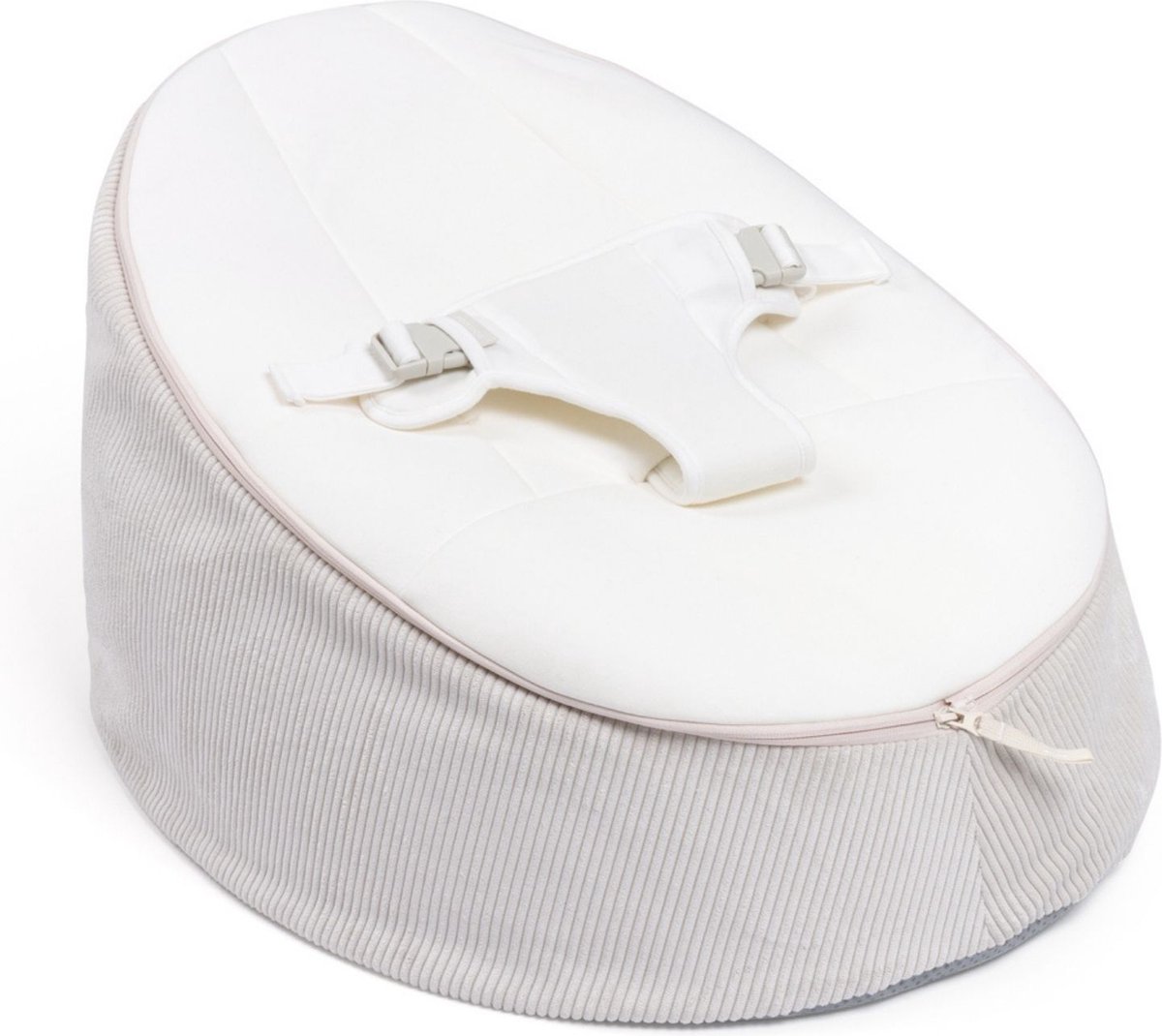 Doomoo Seat'n Grow – De Comfortabele en Evoluerende Zitzak voor Je Baby - Van Geboorte tot 25 kg - Oeko-tex microbeads Sand