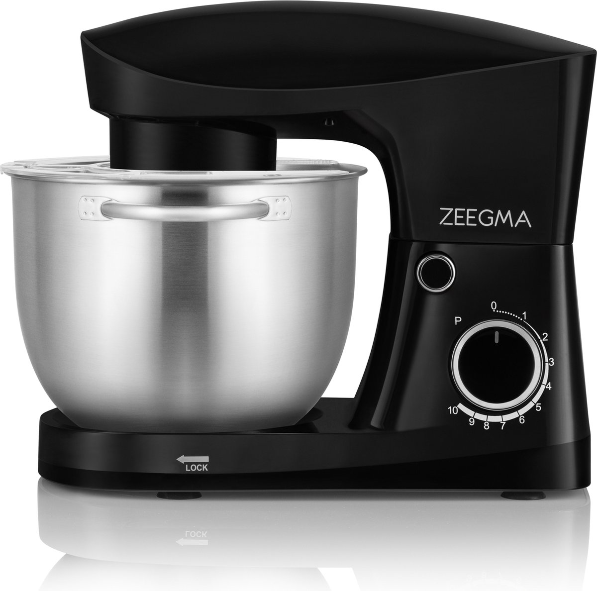 ZEEGMA Planeet MIX Pétrisseur 1800 W Robot multifonction avec bol 5L