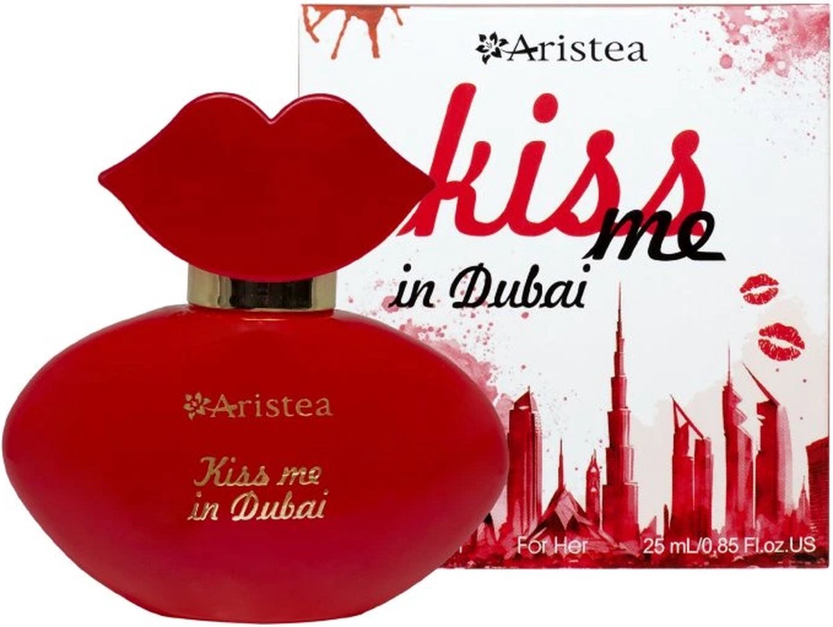Goedkoopste Aristea | Kiss Me in DUBAI voor Vrouwen | Eau de Parfum | Geïnspireerd op designer merk | oosters-bloemige eau de parfum| 25ml