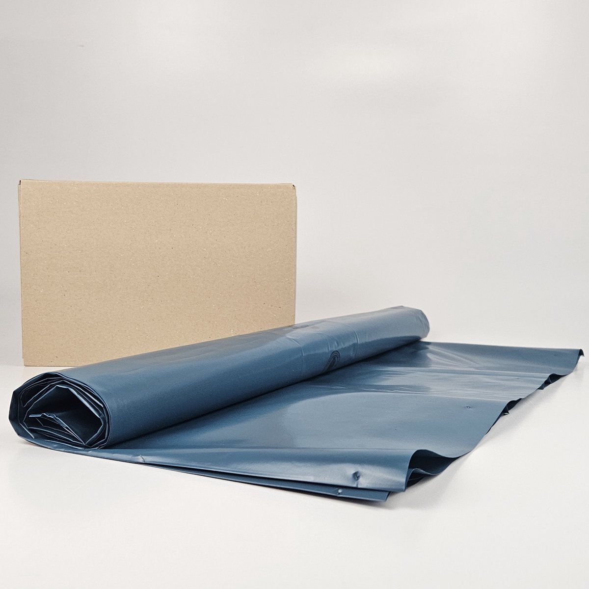 Goedkoopste Blauwe Vuilniszakken | 80 Zakken | 240 Liter | Gerecycled LDPE | T100 | 118x150 cm - Grote Blauwe Vuilniszakken, Blauwe Vuilniszakken 240 Liter, Restafval Zakken 240L, Containerzak Blauw 240 Ltr, Bedrijfsafval