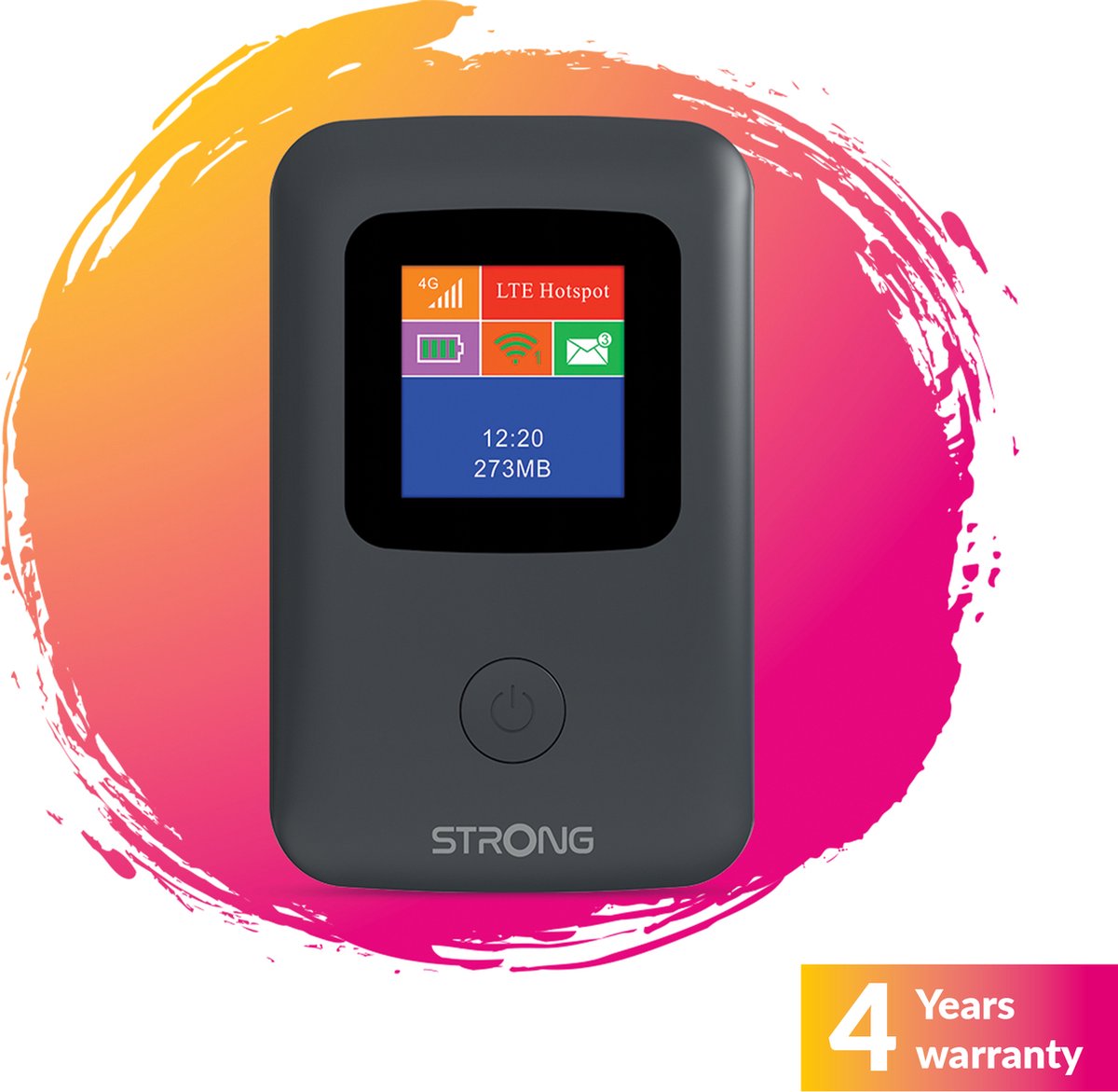 Strong 4G Portable Hotspot 150 With a Display - 150 Mbit/s | Voordelig