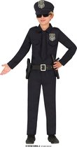Guirca - Costume de Police et de détective - Costume d'enfant Police Big City Sam - Zwart - 7 - 9 ans - Déguisements - Déguisements