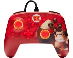 PowerA Bedrade Controller - Nintendo Switch - Donkey Kong Flex - 3m USB-kabel