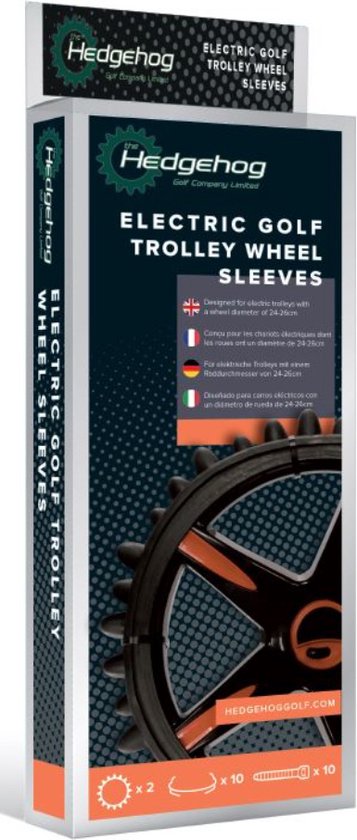 Hedgehog HGWL035 Set de roues d'hiver pour Chariots de golf électriques - 11 pouces