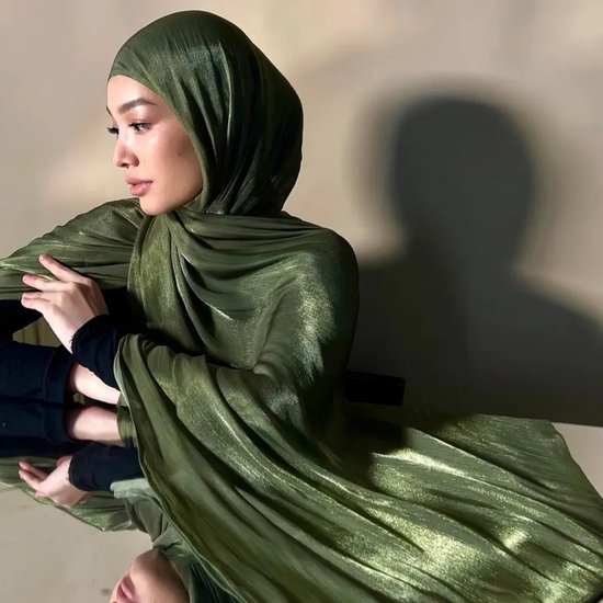 Foulard Bovista - Hijab - Femme - Abaya - Écharpe - Vêtements islamiques - Vêtements musulmans - Alhamdulillah - Marron