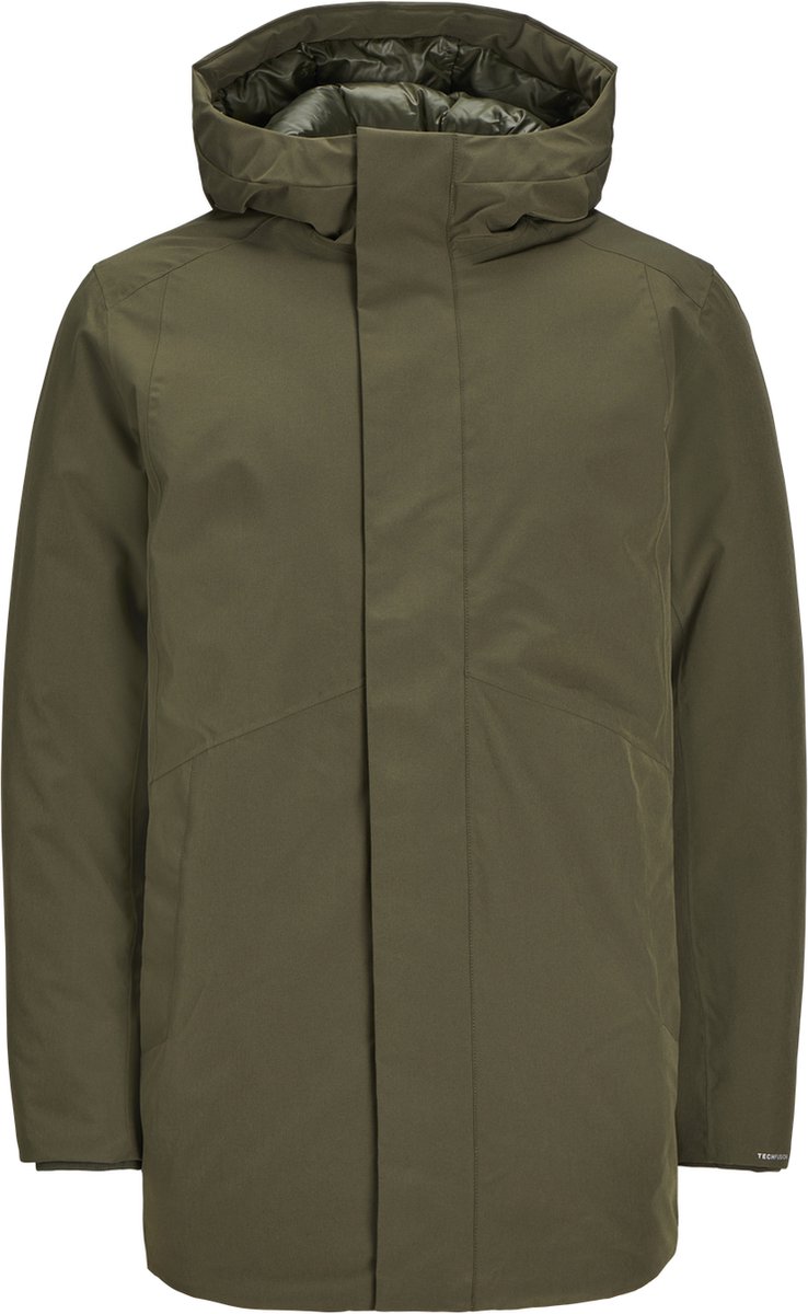 JACK&JONES PLUS JJEKEEN PARKA PLS Heren Parka - Grape Leaf