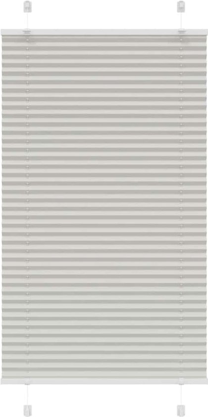 vidaXL - Store plissé - enrouleur - 80x100 - cm - largeur du tissu - 79,4 - cm - polyester