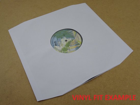 LP Innenhüllen Deluxe für LP/12 gefüttert/antistatisch / Papier 80 gr./qm eBa