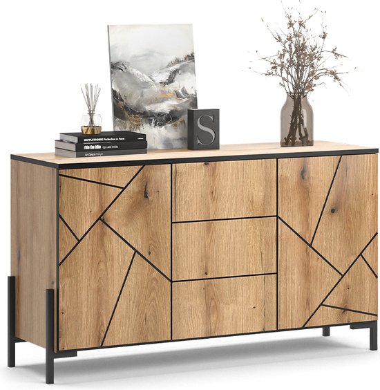 Vicco Hatto Dressoir – 124 x 69.6 cm Eiken