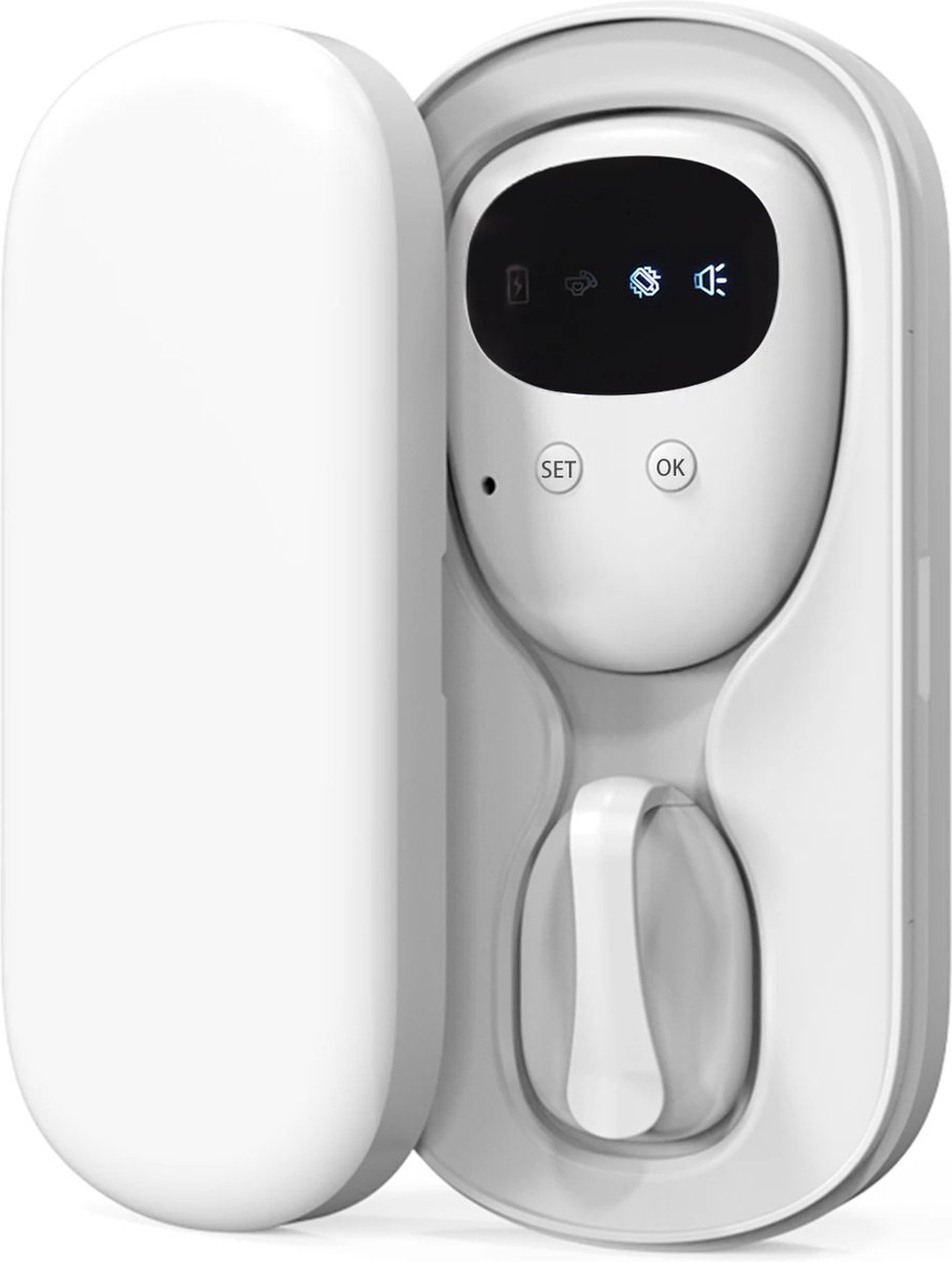Goedkoopste Draadloze Professionele Bedplassensor Alarm - Arm Slijtage voor Baby's, Peuters en Volwassenen - Zindelijkheidstraining, Natte Herinnering en Enuresis Plaswekker - Bed Plas Alarm, Incontinentie Training, Plaswekker voor Kinderen, Zindelijkheidsalarm