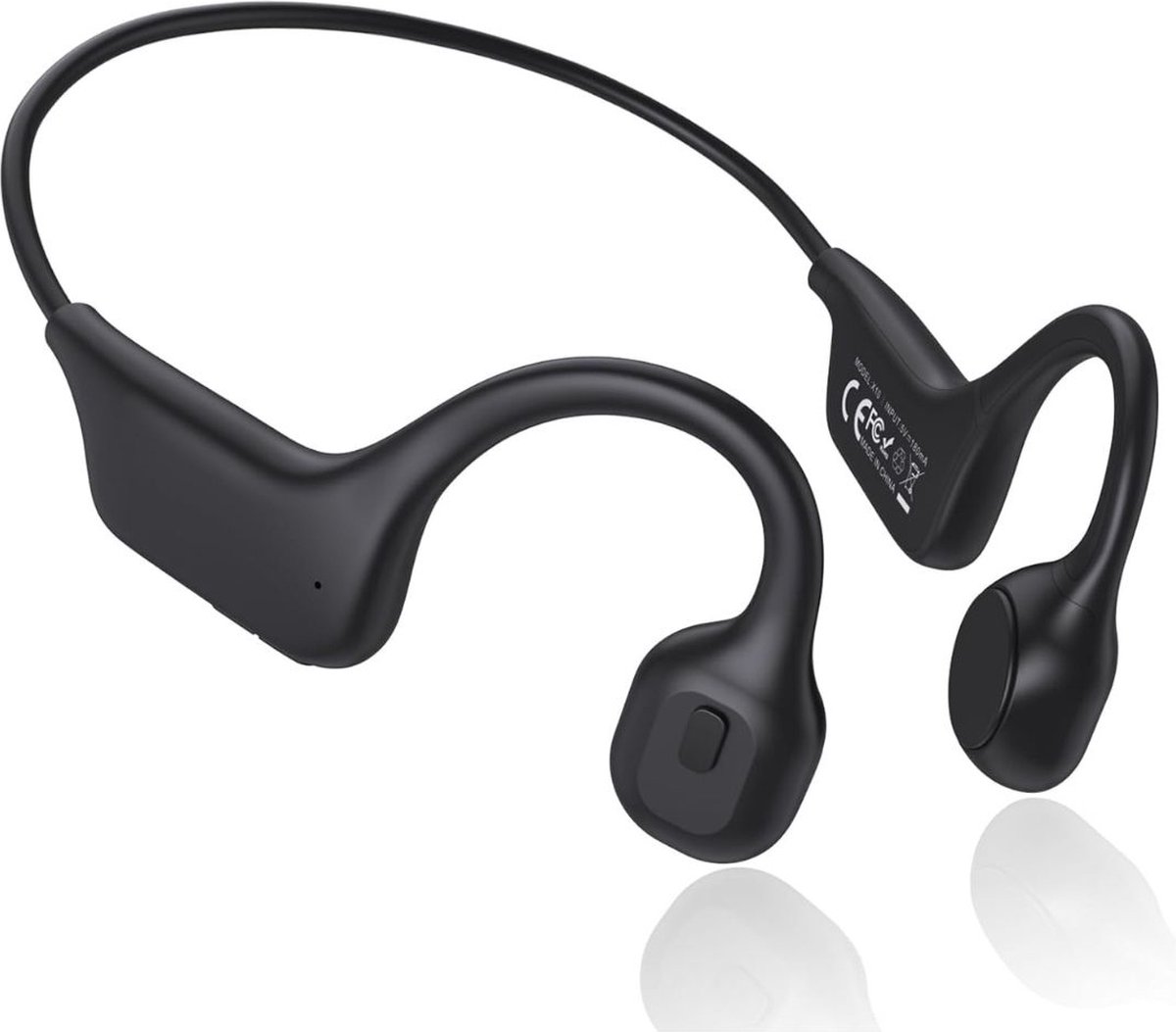 ApexArte® Bone Conduction Headphone - Koptelefoon voor Activiteiten - Draadloos - Zwart