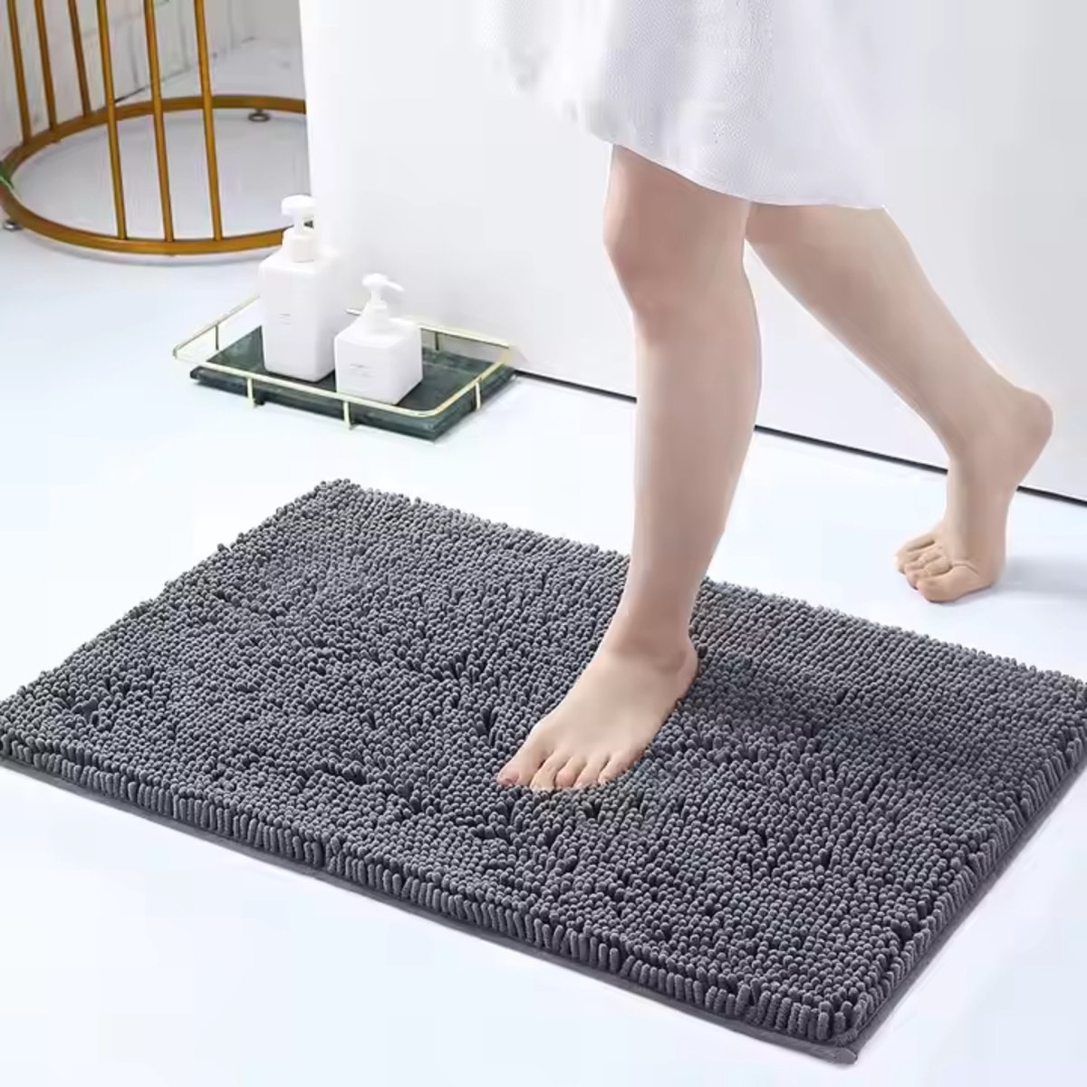 LumiWay Badmat - 60x90cm - Antislip Douchemat - Toiletmat