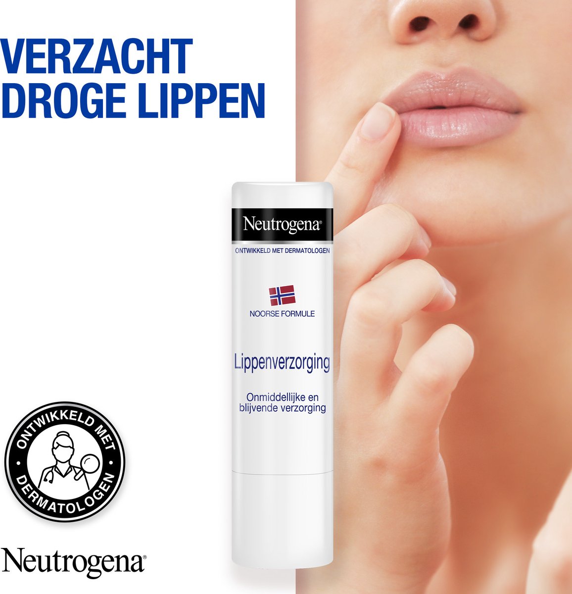 Neutrogena Lippenbalsem SPF4 - Noorse Formule - voor droge en beschadigde lippen - 2 x 4.8gr — cadeau in Cadeau-ideeën - foto 4