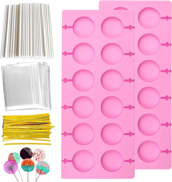 DIKEBAO 2 Stück Lollipop Ständer 20 Löcher Cake Pop Halter Klar