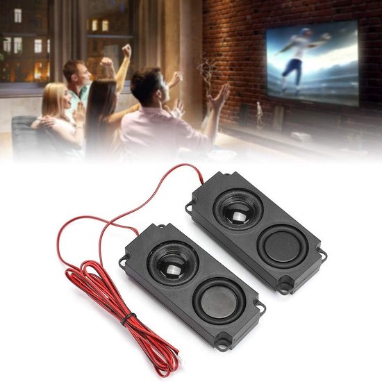Mini Subwoofer, Mini Altoparlante 8 5W Portatile cavità per Bassi Pesanti 40 Mm Doppio Altoparlante Magnetico per Monitor TV Mini Subwoofer, Mini Altoparlante 8 5W Portatile cavità per Bassi Pesanti 40 Mm Doppio Altoparlante Magnetico per Monitor TV