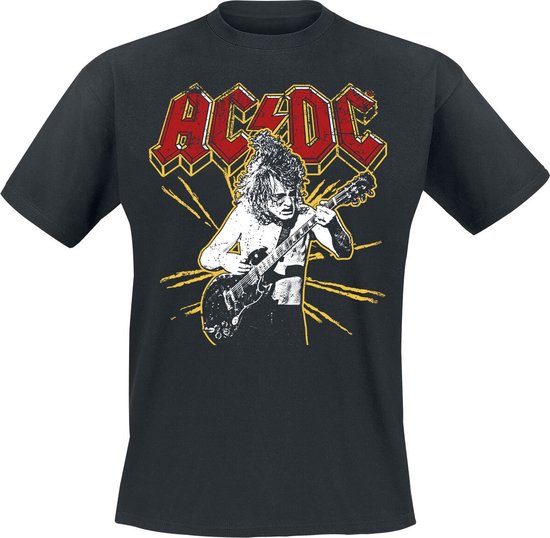 AC/DC Back In Heren T-shirt - zwart - XL