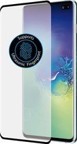 Azuri screenprotector curved tempered glass RINOX ARMOR - Voor Samsung Galaxy S10 Plus - Zwart