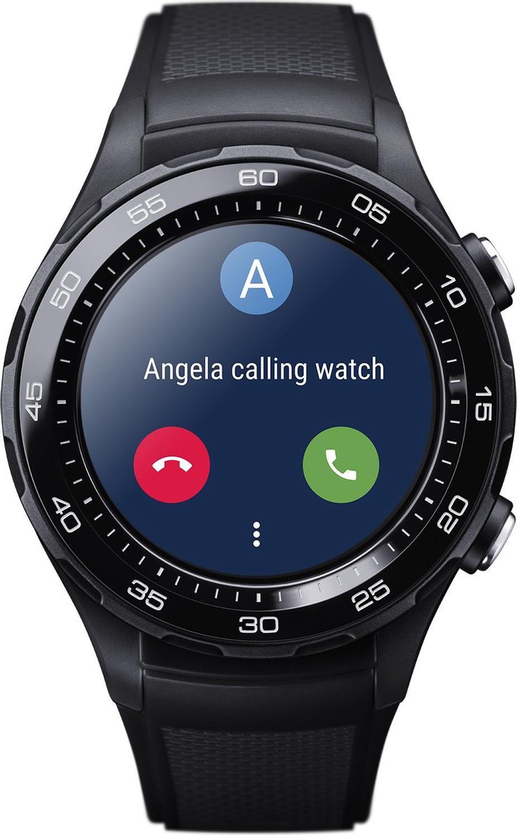 Huawei Watch 2 Sport 4G - Smartwatch - 49mm - Zwart | bol.com