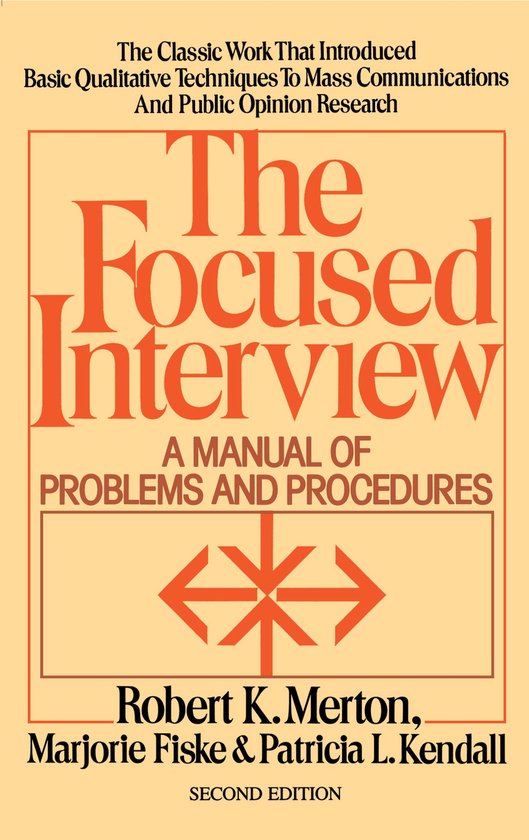 Focused Interview - cover