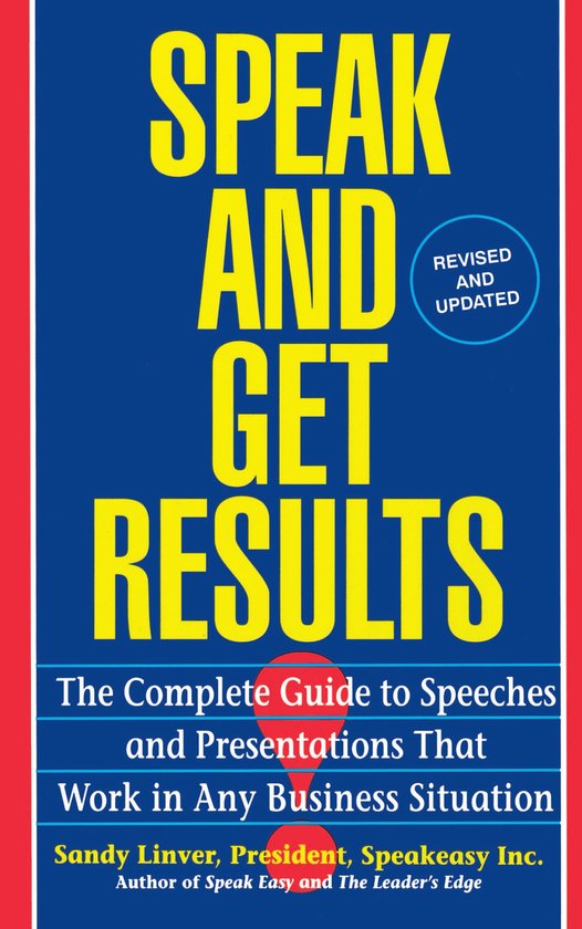 Speak and Get Results - cover