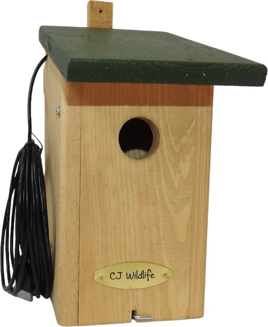 Nestkastje universeel - Vogelhuis met Wifi camera